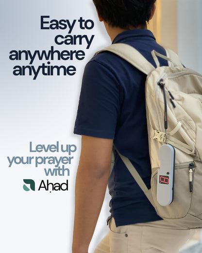 AHAD 2-in-1 :  Qibla Finder +  Rak'ah Counter Portable