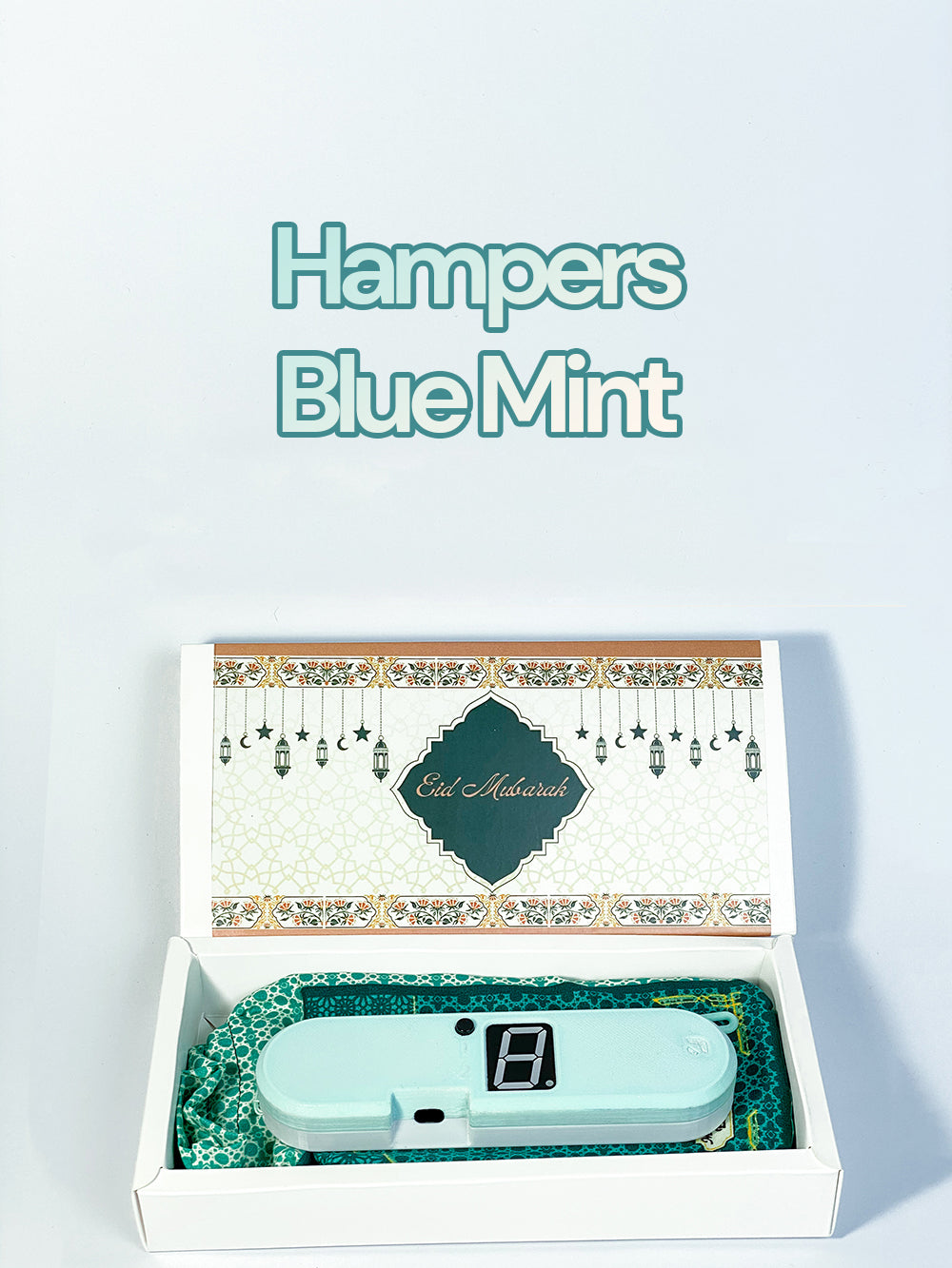 Gift set AHAD portable rakat counter + travel prayer mat