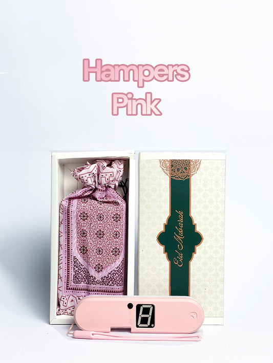 Gift set AHAD portable rakat counter + travel prayer mat